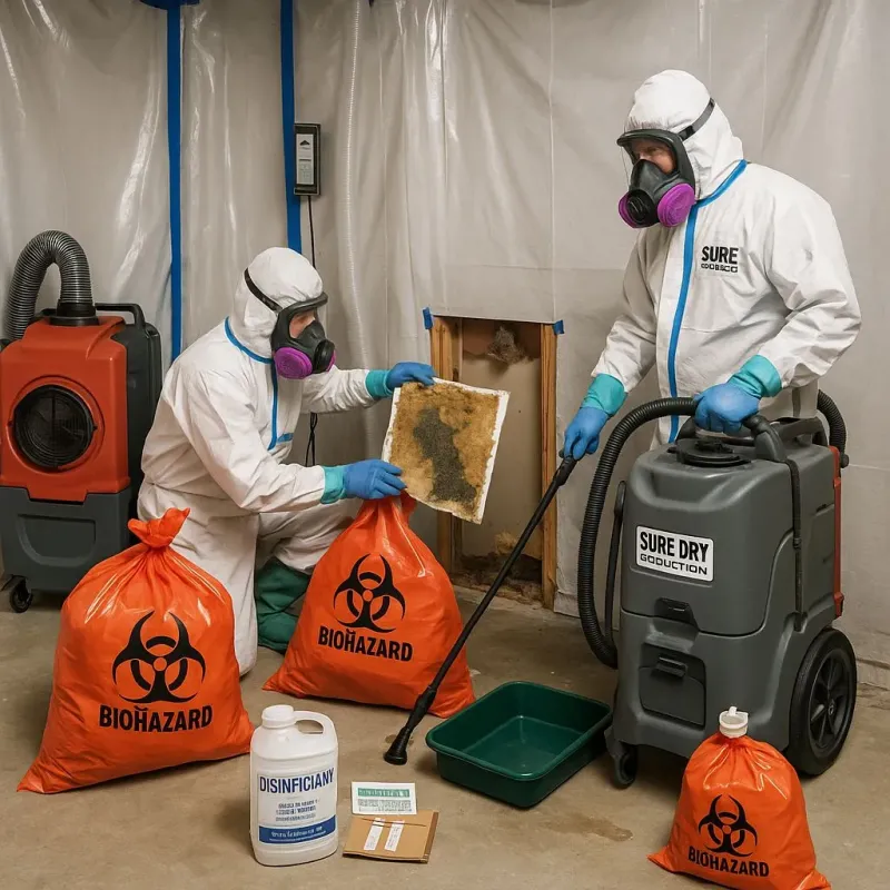 Contaminated Water Handling Protocols process in Swannanoa, NC
